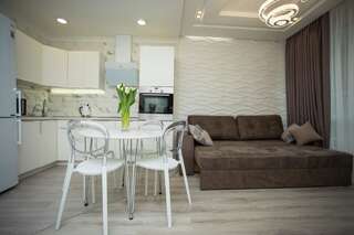 Апартаменты Hoffman house 154 Киев Апартаменты с 1 спальней-14